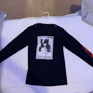 H.E.R. black graphic long sleeve.